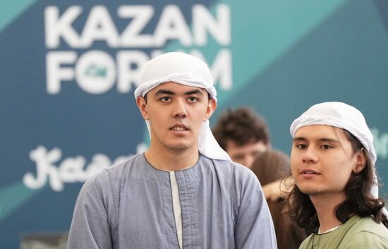 XVI International Economic Forum "RUSSIA - ISLAMIC WORLD: KAZANFORUM." Location: Russia, Republic of Tatarstan, Kazan. Author: Alexander Vilf/Sputnik. KAZANFORUM 2025. On the sidelines