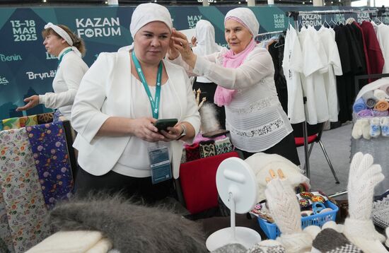 XVI International Economic Forum "RUSSIA - ISLAMIC WORLD: KAZANFORUM." Location: Russia, Republic of Tatarstan, Kazan. Author: Alexander Vilf/Sputnik. KAZANFORUM 2025. On the sidelines