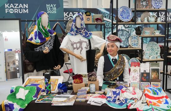 XVI International Economic Forum "RUSSIA - ISLAMIC WORLD: KAZANFORUM." Location: Russia, Republic of Tatarstan, Kazan. Author: Alexander Vilf/Sputnik. KAZANFORUM 2025. On the sidelines