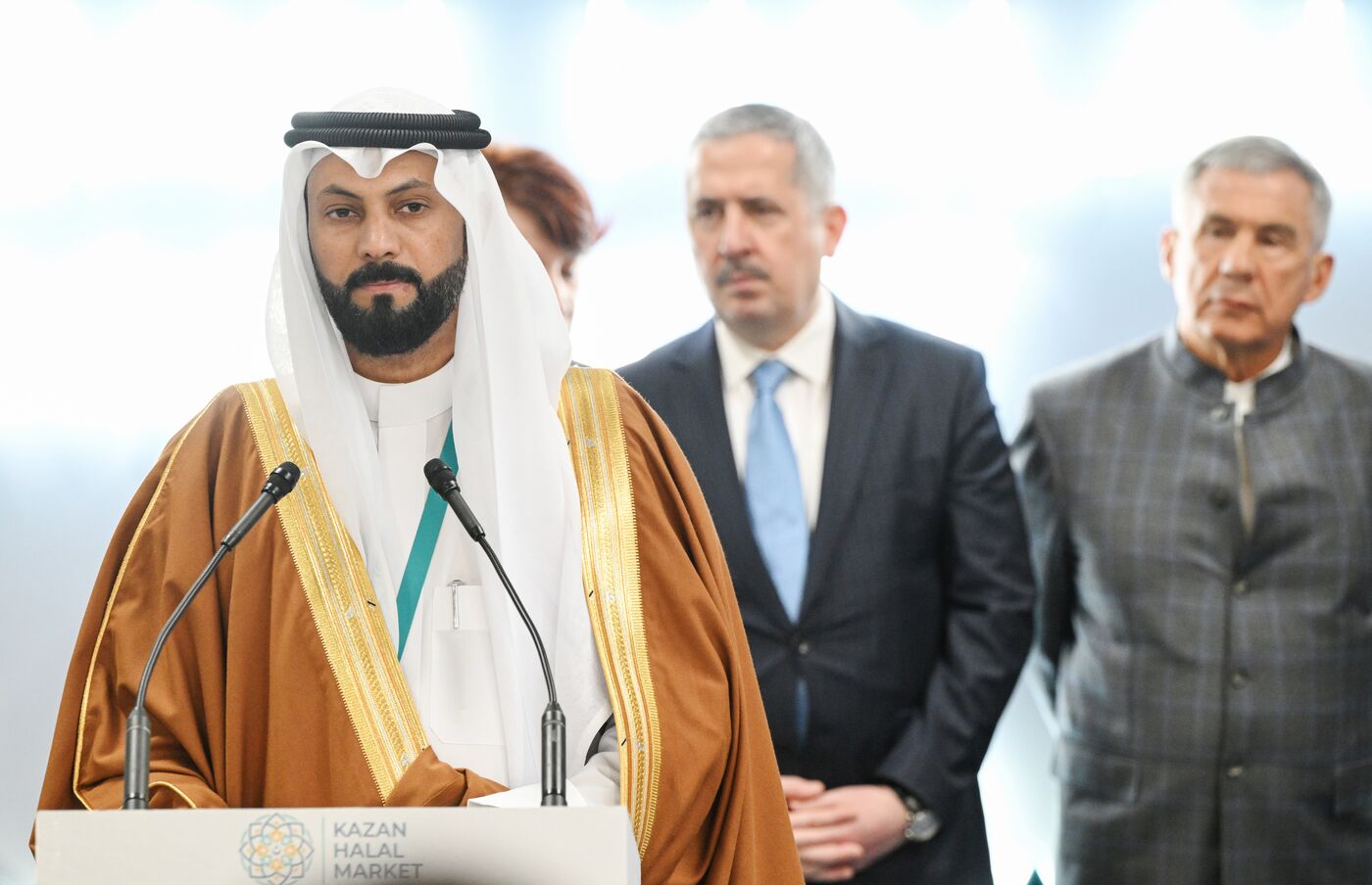 KAZANFORUM 2025. Official opening of Halal Kazan Halal Market International Trade Fair