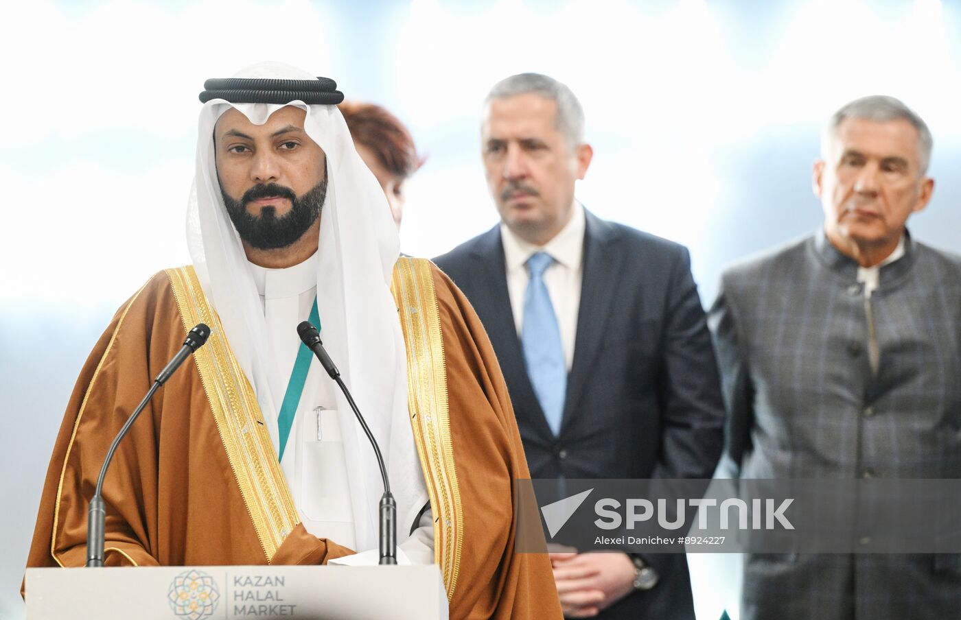 KAZANFORUM 2025. Official opening of Halal Kazan Halal Market International Trade Fair