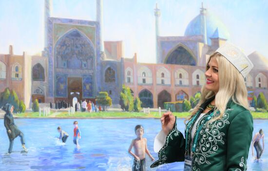 XVI International Economic Forum "RUSSIA - ISLAMIC WORLD: KAZANFORUM." Location: Russia, Republic of Tatarstan, Kazan. Author: Vladimir Astapkovich/Sputnik. KAZANFORUM 2025. On the sidelines