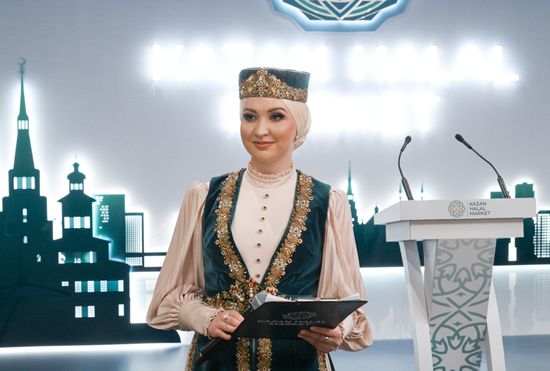 KAZANFORUM 2025. Official opening of Halal Kazan Halal Market International Trade Fair