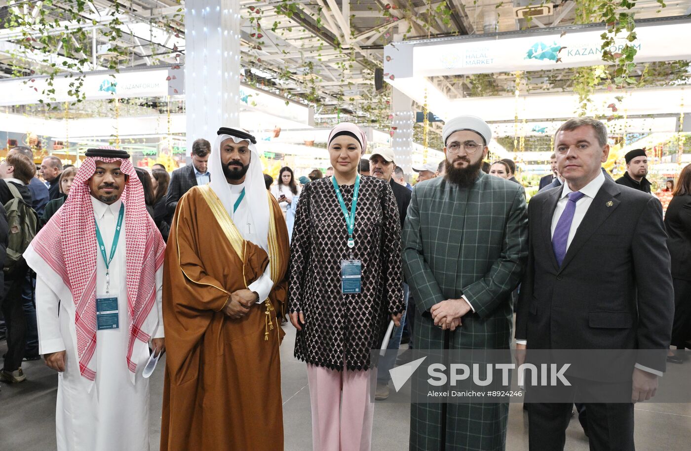 KAZANFORUM 2025. Official opening of Halal Kazan Halal Market International Trade Fair