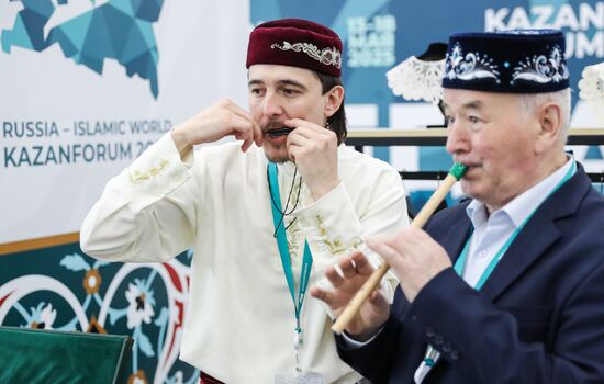 XVI International Economic Forum "RUSSIA - ISLAMIC WORLD: KAZANFORUM." Location: Russia, Republic of Tatarstan, Kazan. Author: Anatoly Medved/Sputnik. KAZANFORUM 2025. On the sidelines