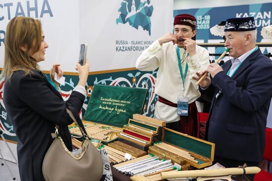 XVI International Economic Forum "RUSSIA - ISLAMIC WORLD: KAZANFORUM." Location: Russia, Republic of Tatarstan, Kazan. Author: Anatoly Medved/Sputnik. KAZANFORUM 2025. On the sidelines