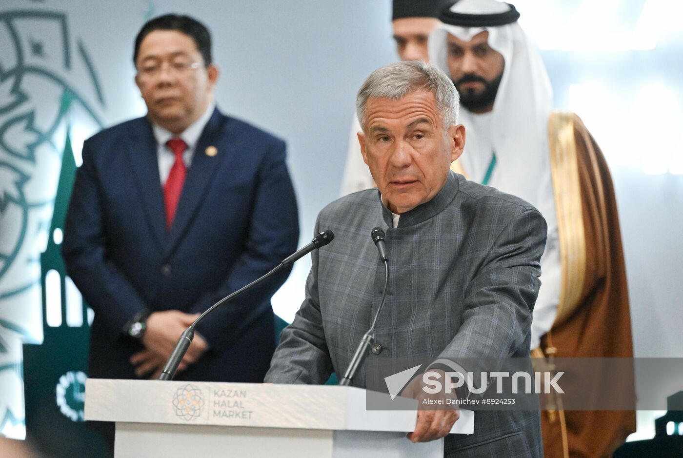 KAZANFORUM 2025. Official opening of Halal Kazan Halal Market International Trade Fair