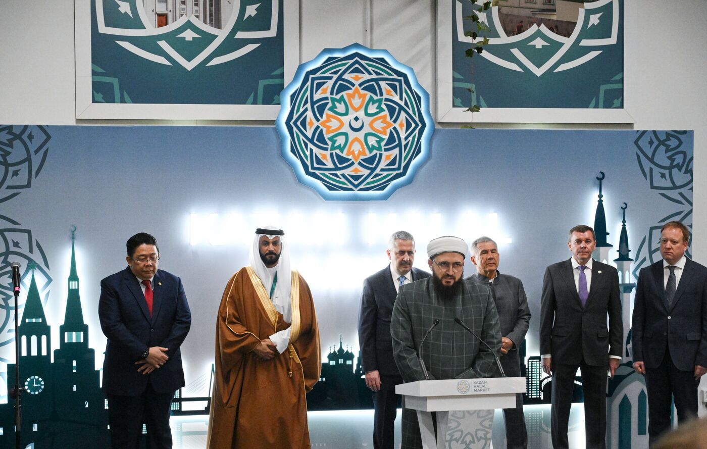KAZANFORUM 2025. Official opening of Halal Kazan Halal Market International Trade Fair