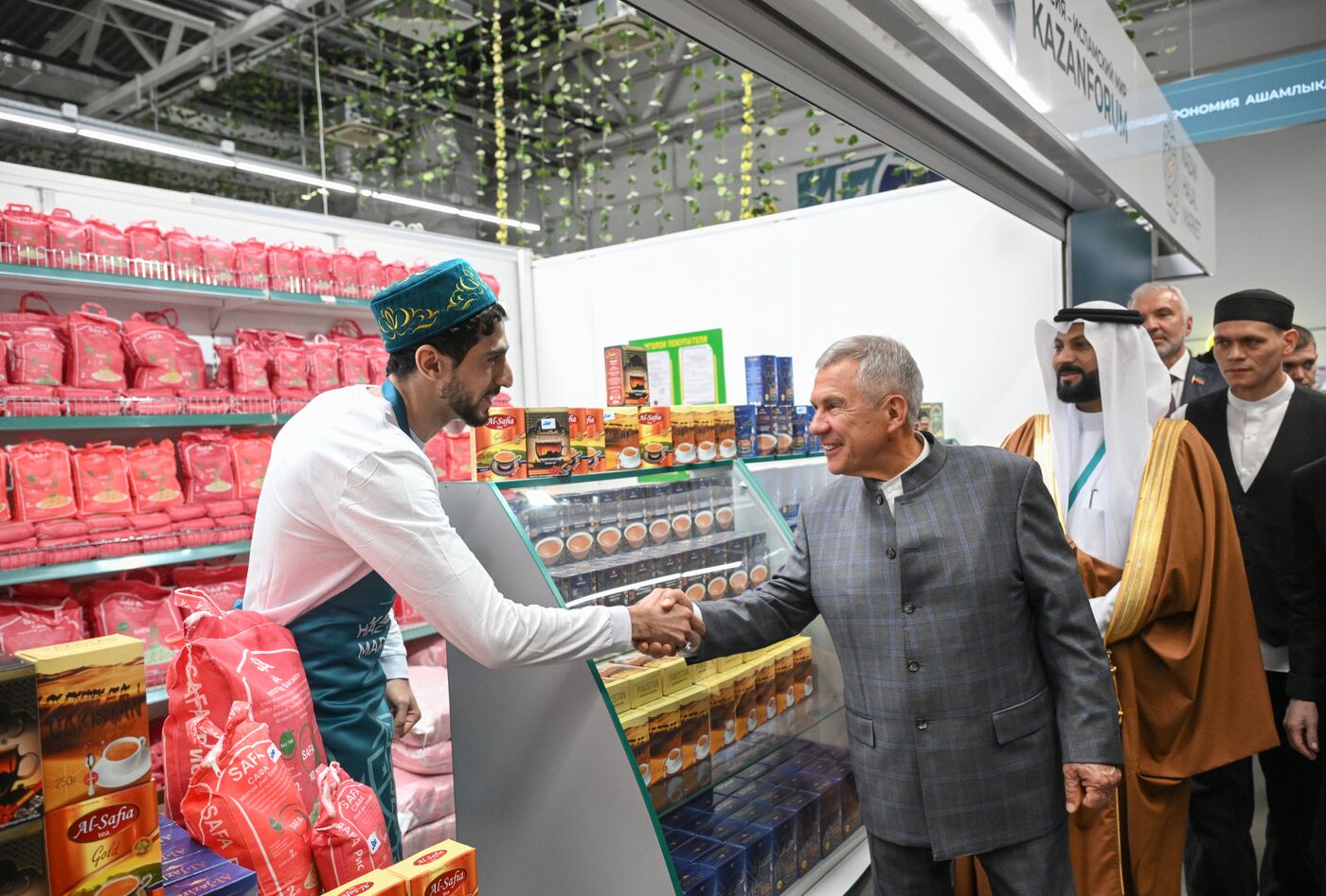 KAZANFORUM 2025. Official opening of Halal Kazan Halal Market International Trade Fair