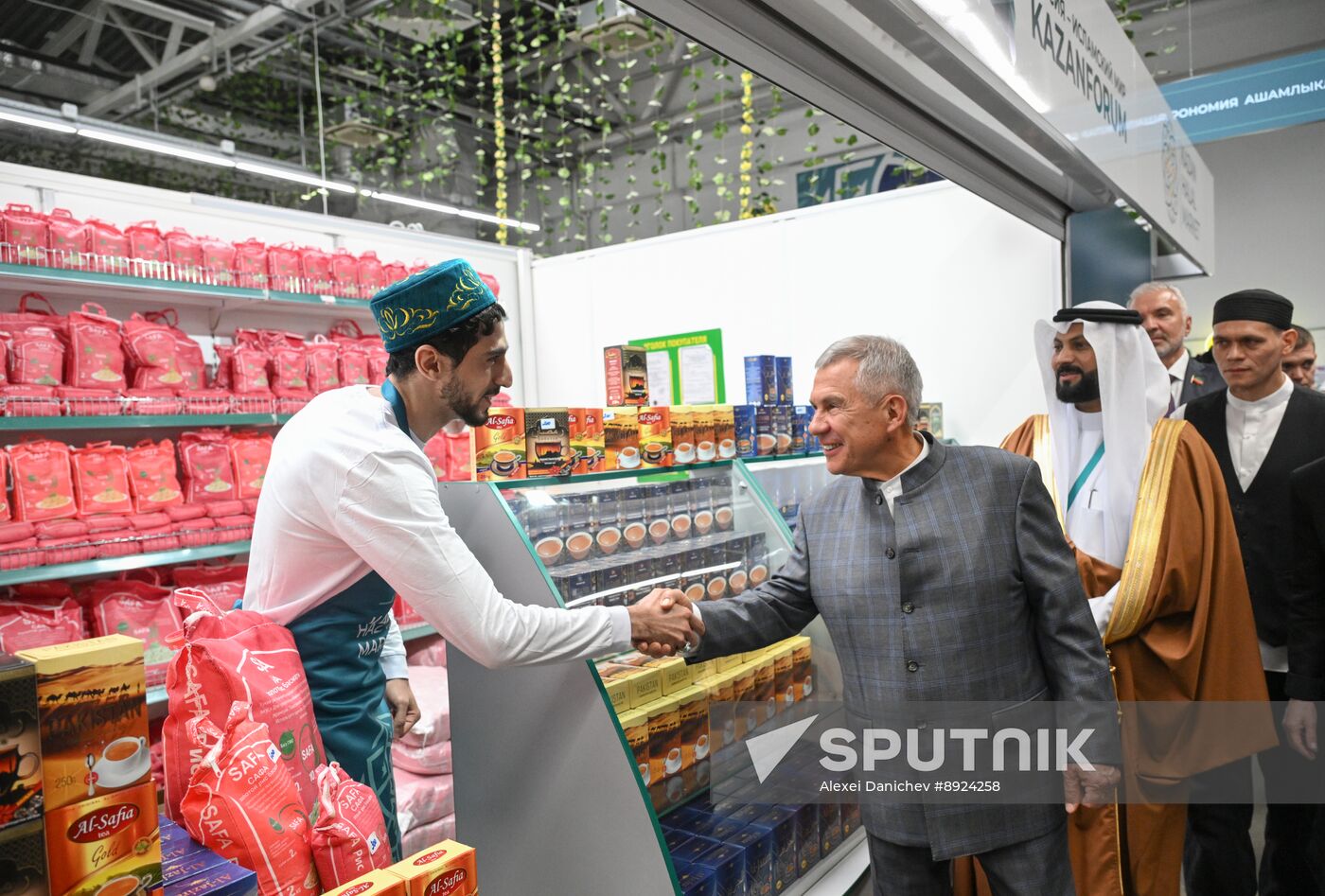 KAZANFORUM 2025. Official opening of Halal Kazan Halal Market International Trade Fair