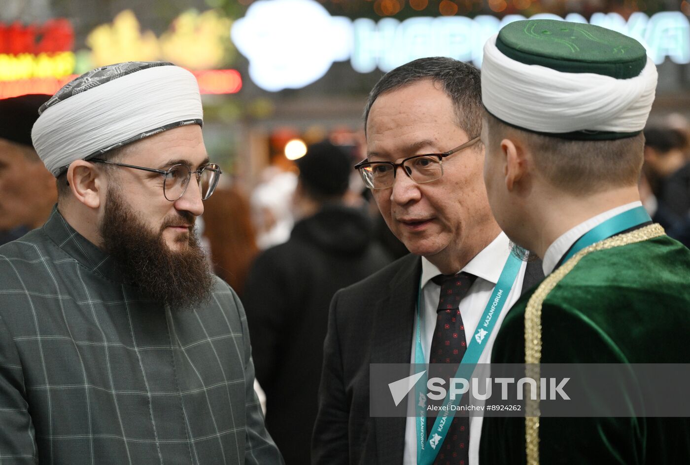 KAZANFORUM 2025. Official opening of Halal Kazan Halal Market International Trade Fair