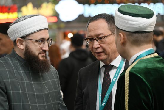KAZANFORUM 2025. Official opening of Halal Kazan Halal Market International Trade Fair