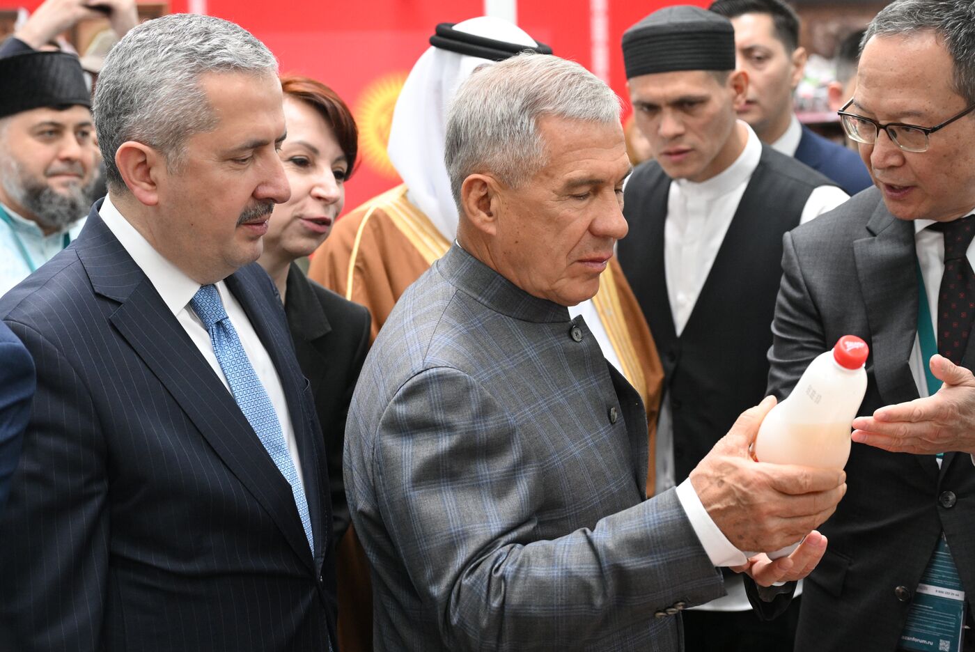 KAZANFORUM 2025. Official opening of Halal Kazan Halal Market International Trade Fair