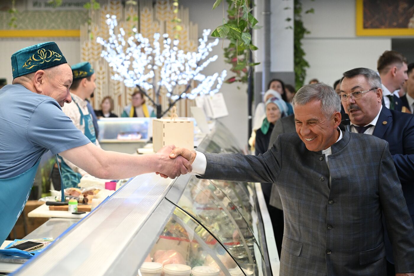 KAZANFORUM 2025. Official opening of Halal Kazan Halal Market International Trade Fair