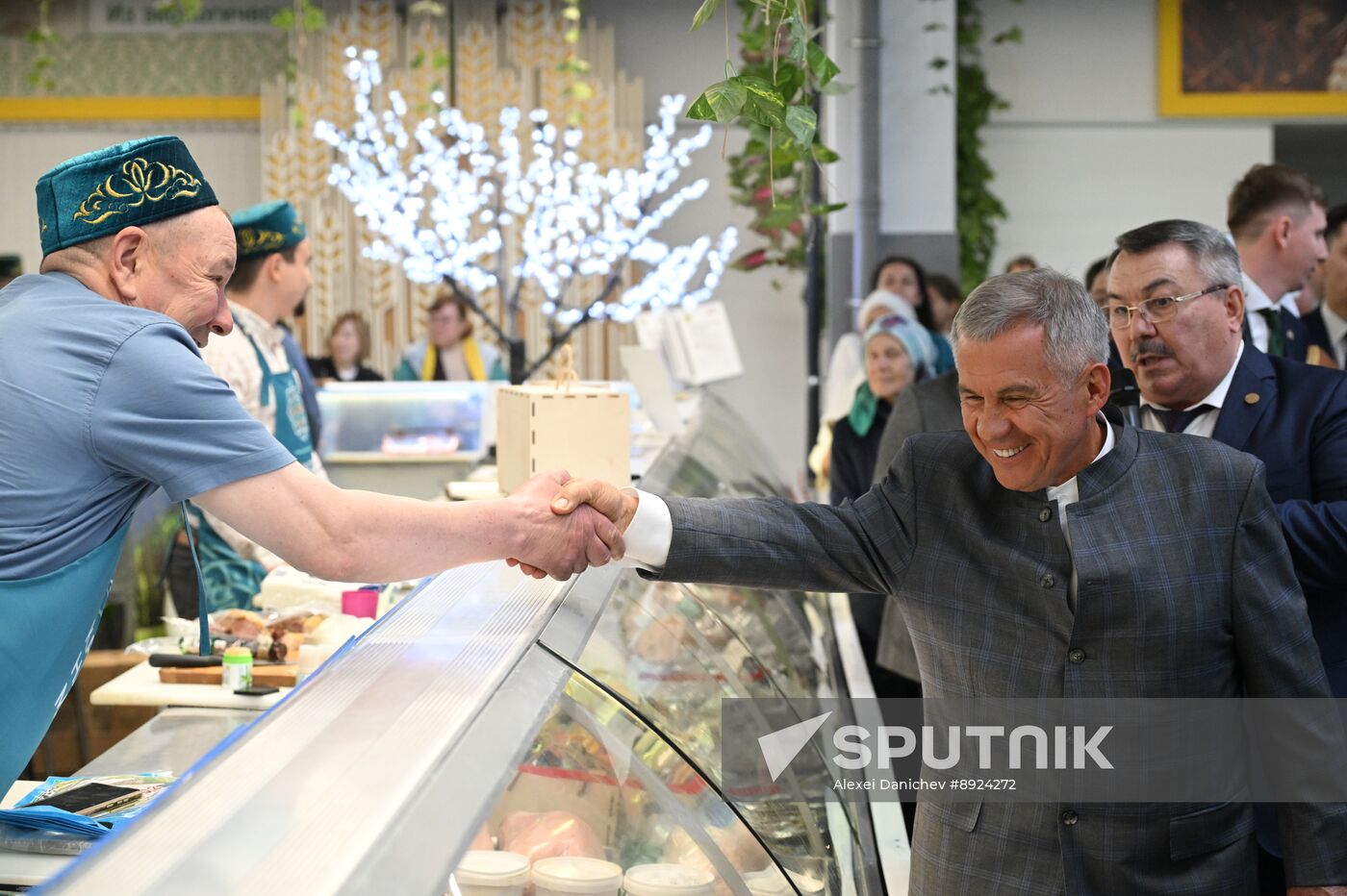 KAZANFORUM 2025. Official opening of Halal Kazan Halal Market International Trade Fair