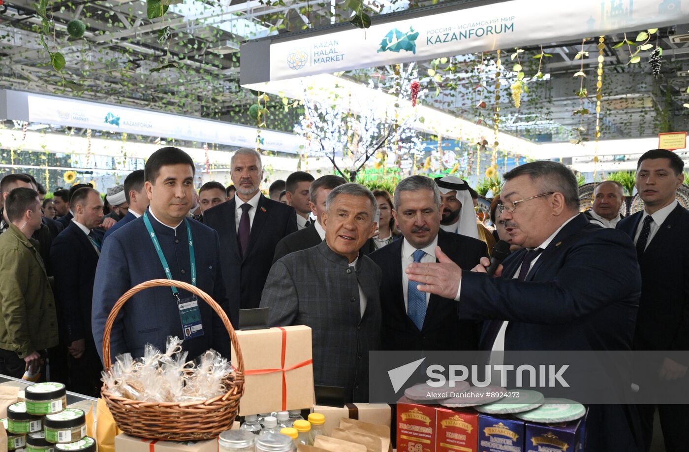 KAZANFORUM 2025. Official opening of Halal Kazan Halal Market International Trade Fair