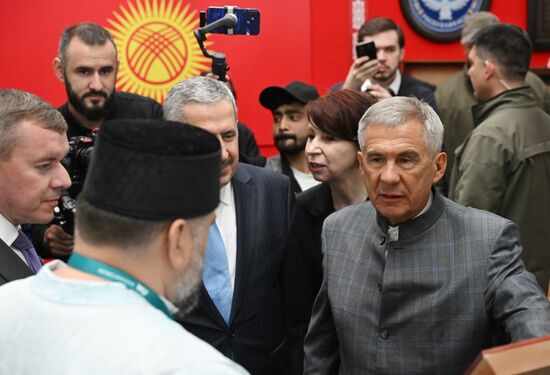 KAZANFORUM 2025. Official opening of Halal Kazan Halal Market International Trade Fair