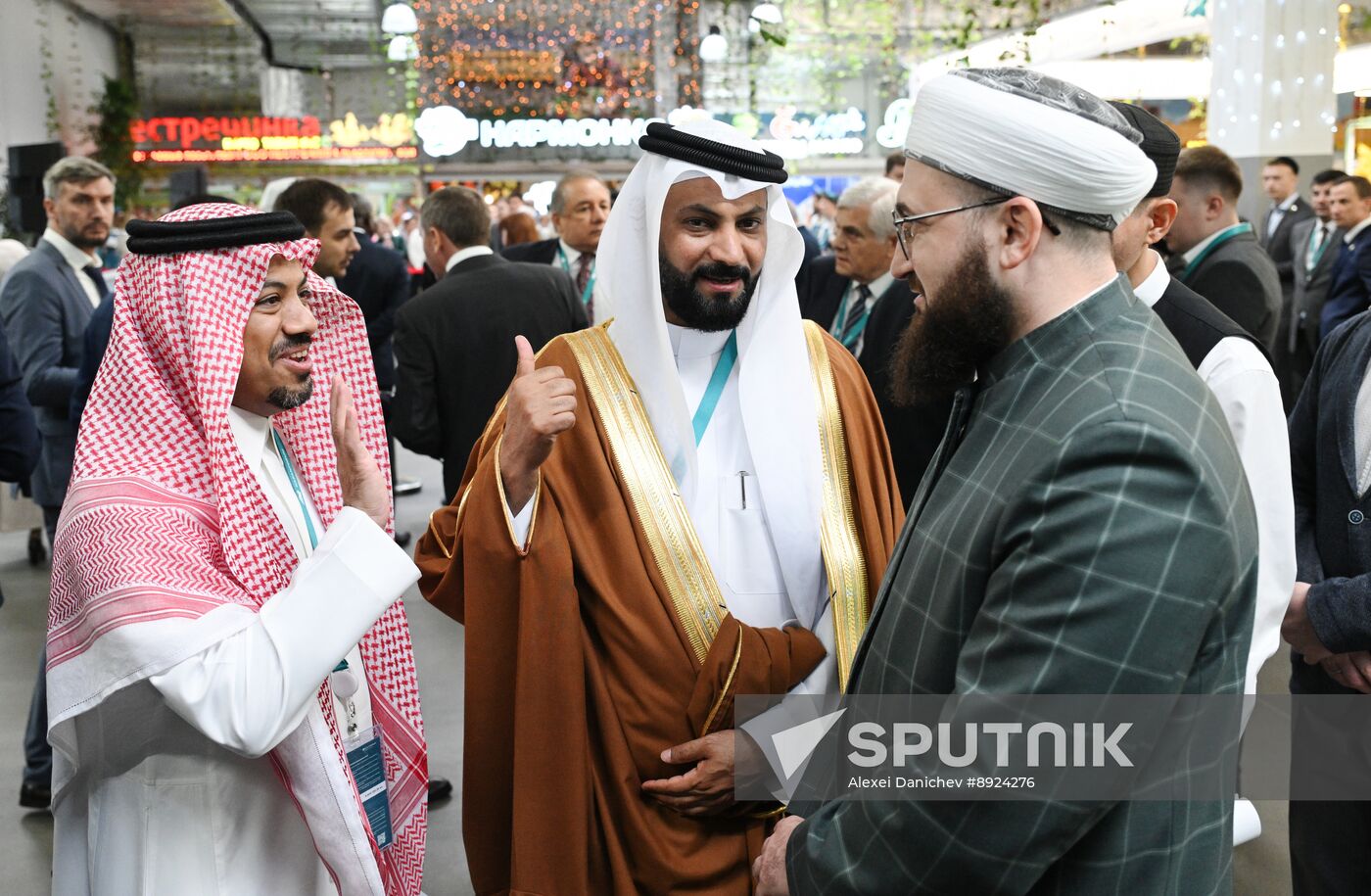 KAZANFORUM 2025. Official opening of Halal Kazan Halal Market International Trade Fair