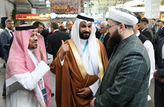 KAZANFORUM 2025. Official opening of Halal Kazan Halal Market International Trade Fair