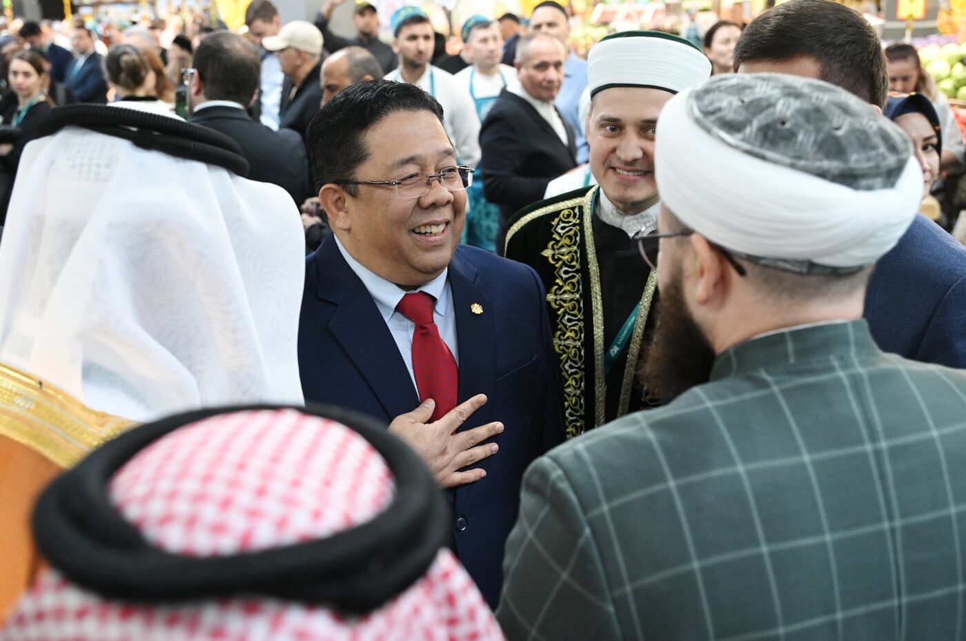 KAZANFORUM 2025. Official opening of Halal Kazan Halal Market International Trade Fair