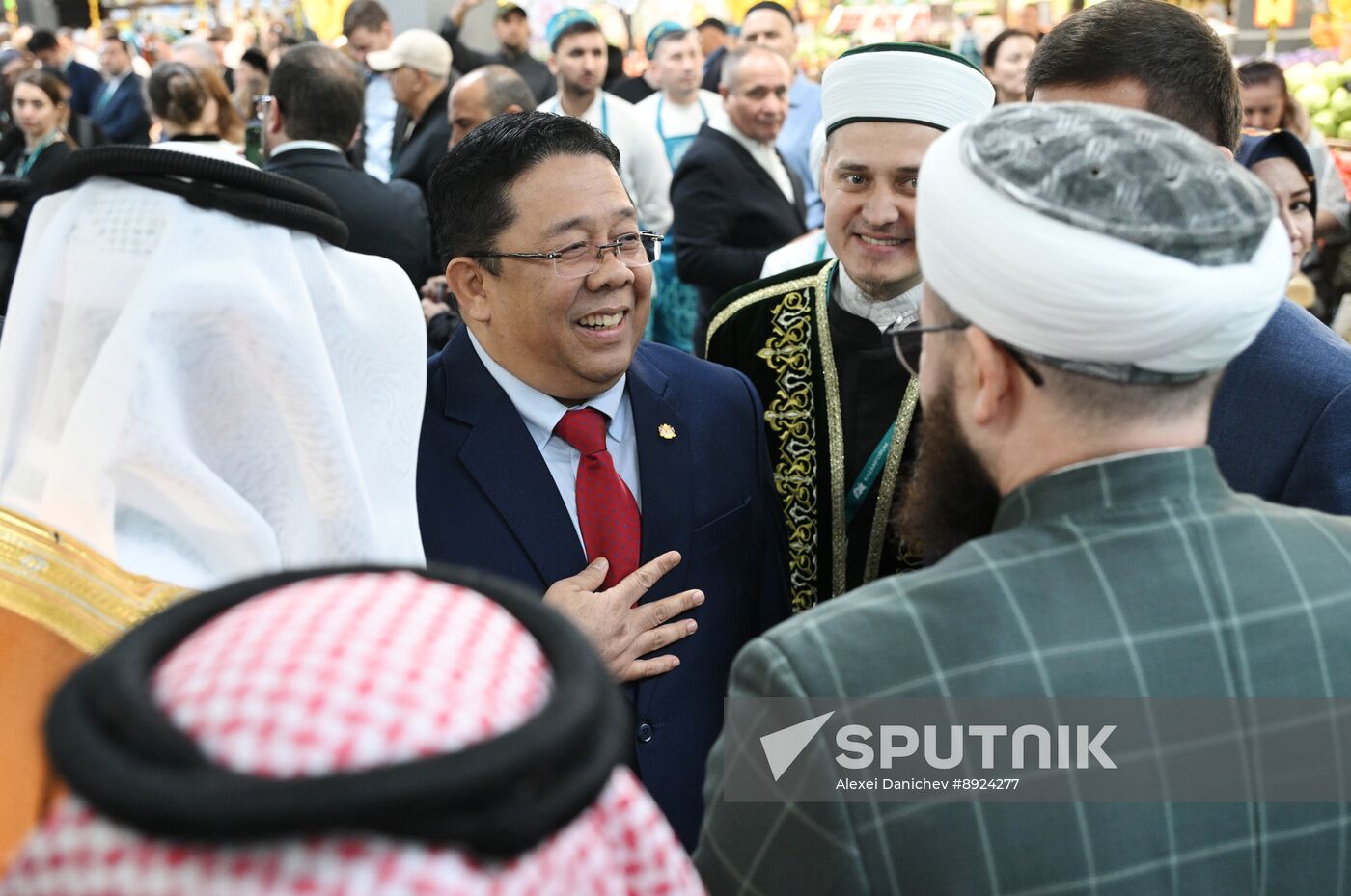 KAZANFORUM 2025. Official opening of Halal Kazan Halal Market International Trade Fair