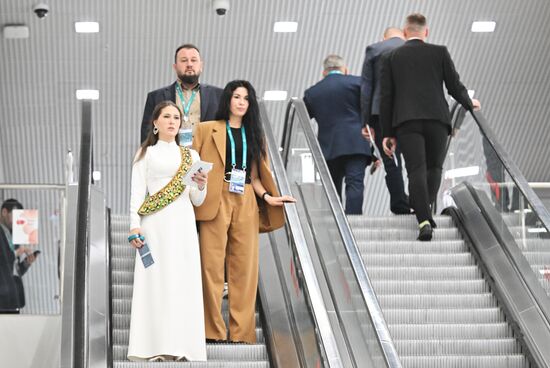 XVI International Economic Forum "RUSSIA - ISLAMIC WORLD: KAZANFORUM." Location: Russia, Republic of Tatarstan, Kazan. Author: Ilya Pitalev/Sputnik. KAZANFORUM 2025. On the sidelines