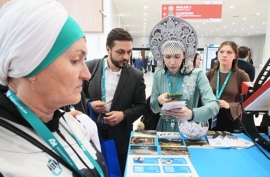 XVI International Economic Forum "RUSSIA - ISLAMIC WORLD: KAZANFORUM." Location: Russia, Republic of Tatarstan, Kazan. Author: Ilya Pitalev/Sputnik. KAZANFORUM 2025. On the sidelines