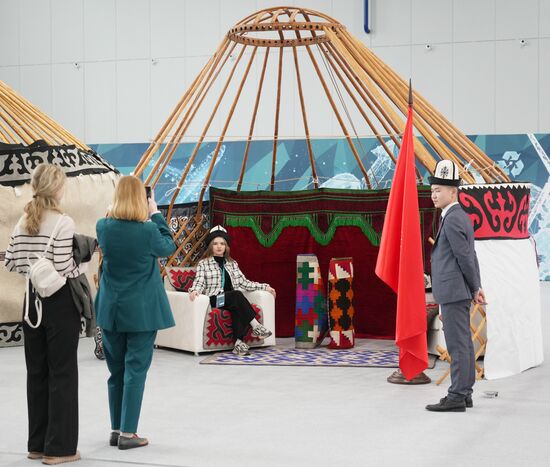 XVI International Economic Forum "RUSSIA - ISLAMIC WORLD: KAZANFORUM." Location: Russia, Republic of Tatarstan, Kazan. Author: Alexander Vilf/Sputnik. KAZANFORUM 2025. On the sidelines