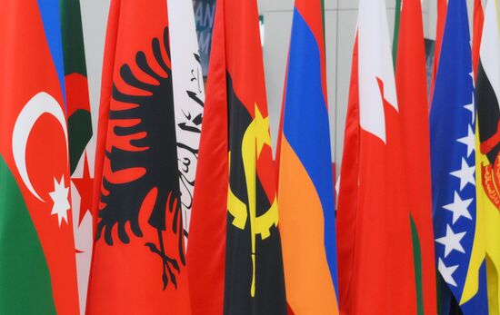 On the sidelines of the XVI International Economic Forum "RUSSIA - ISLAMIC WORLD: KAZANFORUM." Location: Russia, Republic of Tatarstan, Kazan. Author: Maxim Platonov/Sputnik. KAZANFORUM 2025. On the sidelines