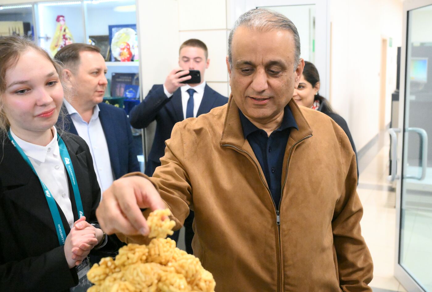 Guests arrive at KAZANFORUM 2025