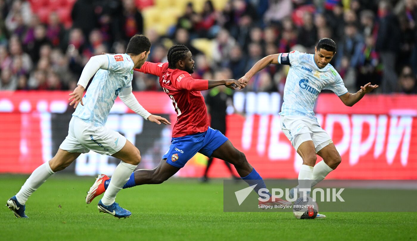 Russia Soccer Cup CSKA - Zenit