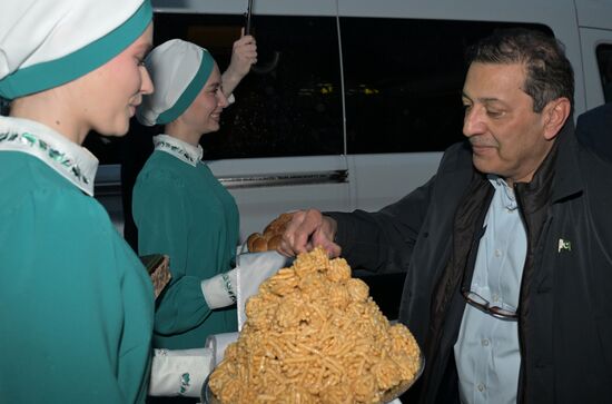 Guests arrive at KAZANFORUM 2025