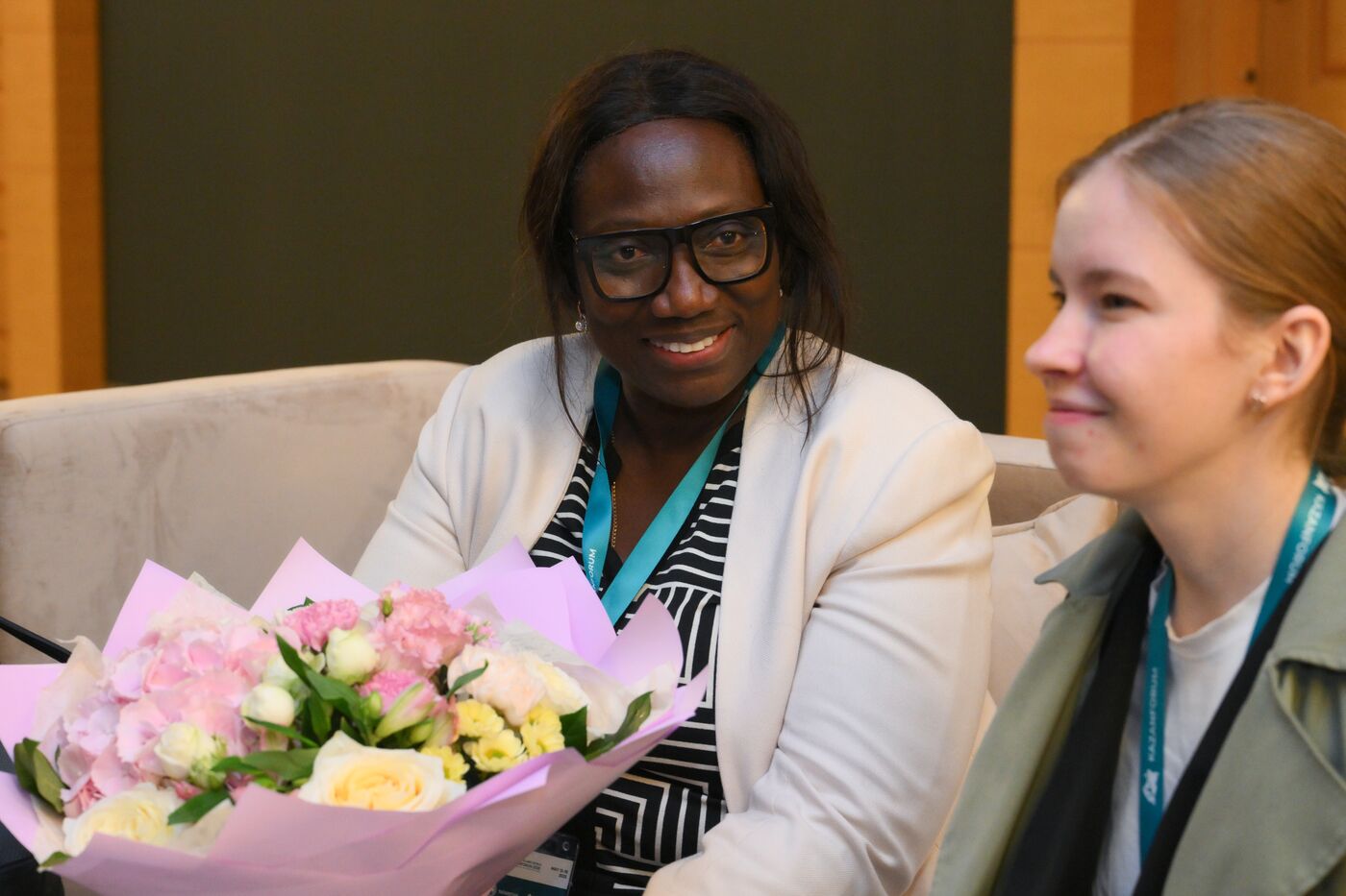 Guests arrive at KAZANFORUM 2025