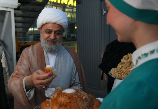 Guests arrive at KAZANFORUM 2025