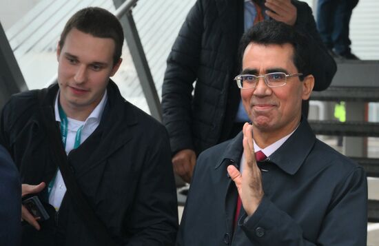 Guests arrive at KAZANFORUM 2025