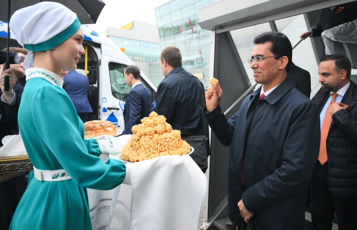 Guests arrive at KAZANFORUM 2025