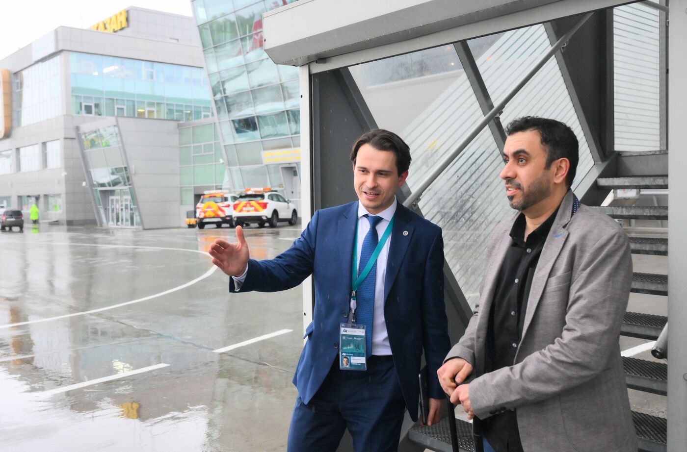 Guests arrive at KAZANFORUM 2025