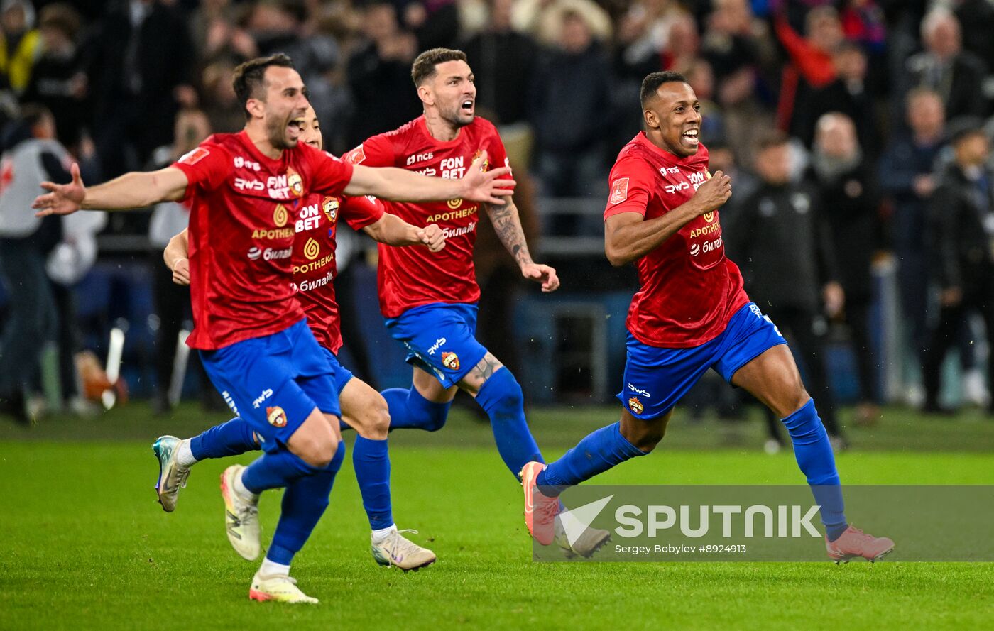 Russia Soccer Cup CSKA - Zenit