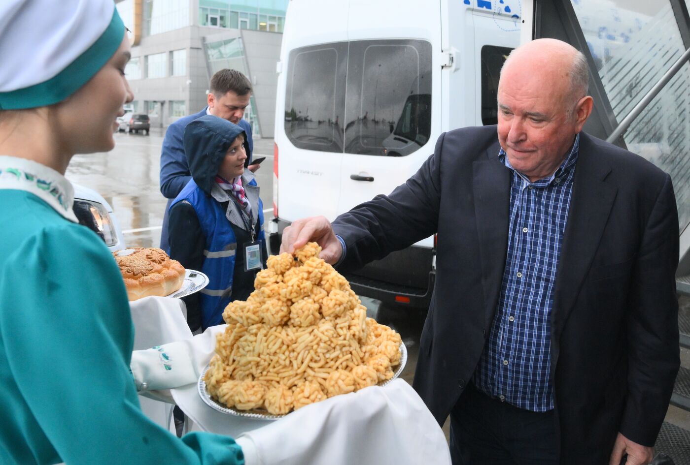 Guests arrive at KAZANFORUM 2025