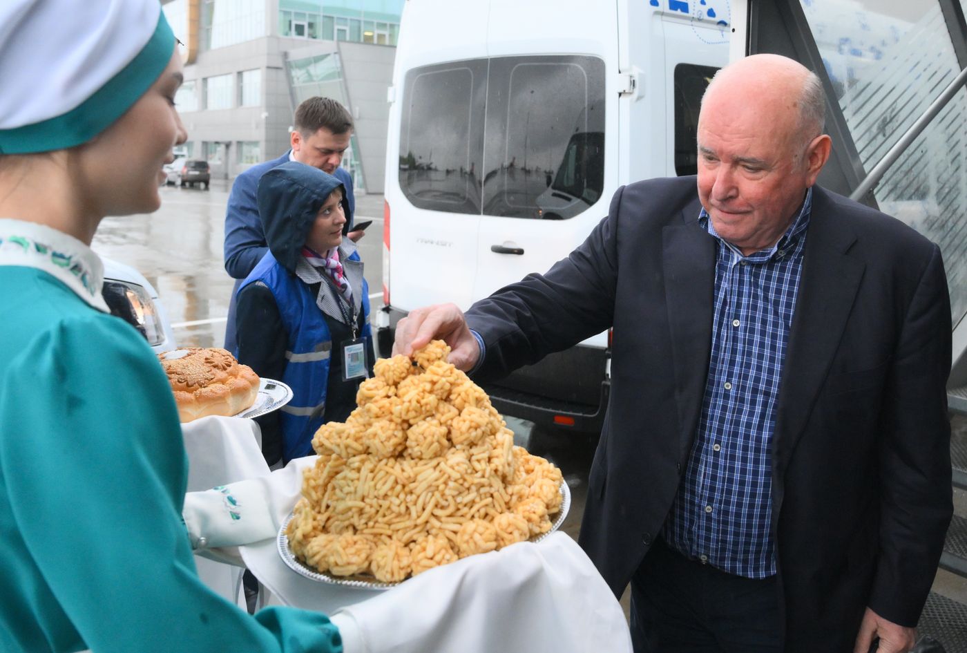 Guests arrive at KAZANFORUM 2025
