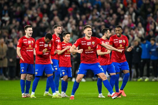 Russia Soccer Cup CSKA - Zenit