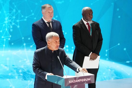 KAZANFORUM 2025. Opening ceremony for XVI International Economic Forum "RUSSIA - ISLAMIC WORLD: KAZANFORUM."