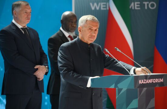 KAZANFORUM 2025. Opening ceremony for XVI International Economic Forum "RUSSIA - ISLAMIC WORLD: KAZANFORUM."