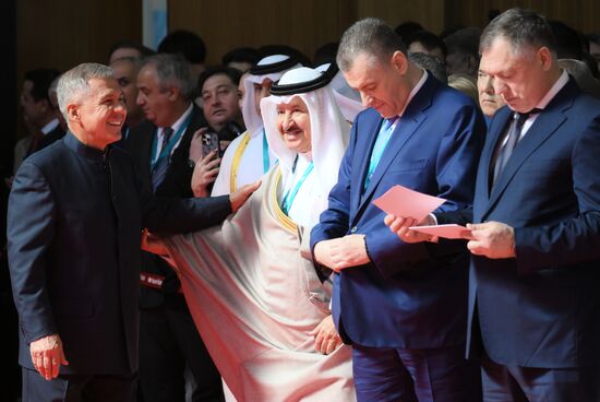 KAZANFORUM 2025. Opening ceremony for XVI International Economic Forum "RUSSIA - ISLAMIC WORLD: KAZANFORUM."