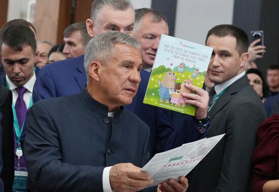 KAZANFORUM 2025. Opening ceremony for XVI International Economic Forum "RUSSIA - ISLAMIC WORLD: KAZANFORUM."