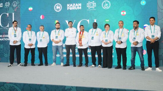 KAZANFORUM 2025. Opening of Young Chefs International International Tournament
