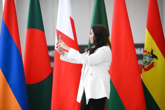 XVI International Economic Forum "RUSSIA - ISLAMIC WORLD: KAZANFORUM." Location: Russia, Republic of Tatarstan, Kazan. Author: Alexandr Kryazhev/Sputnik. KAZANFORUM 2025. On the sidelines