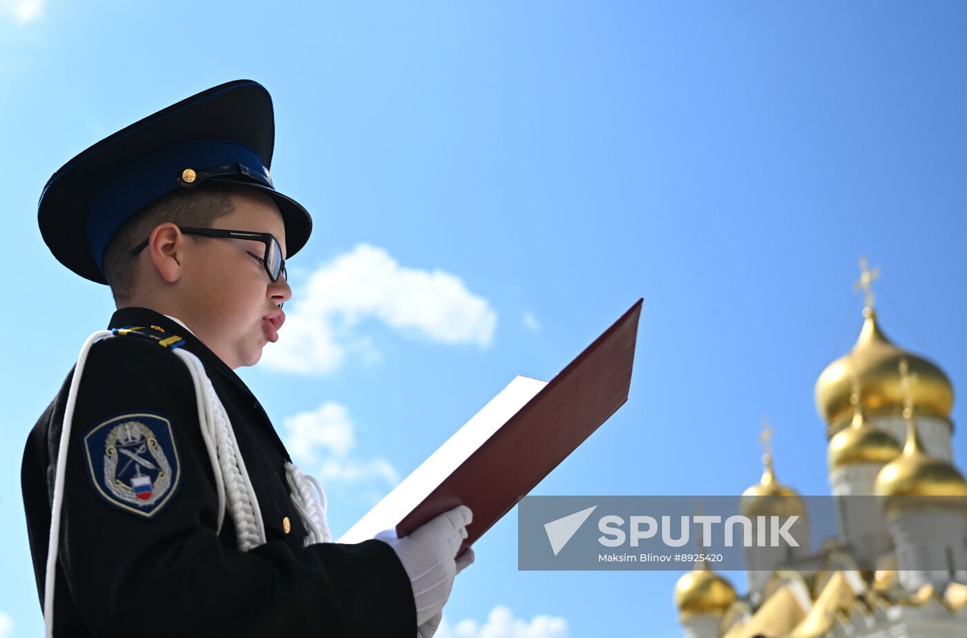 Russia Cadets Oath Taking