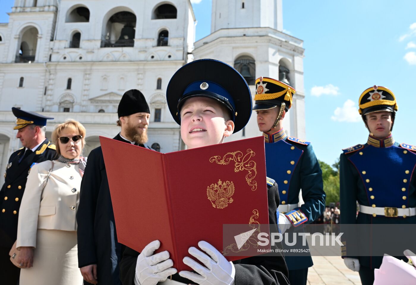 Russia Cadets Oath Taking
