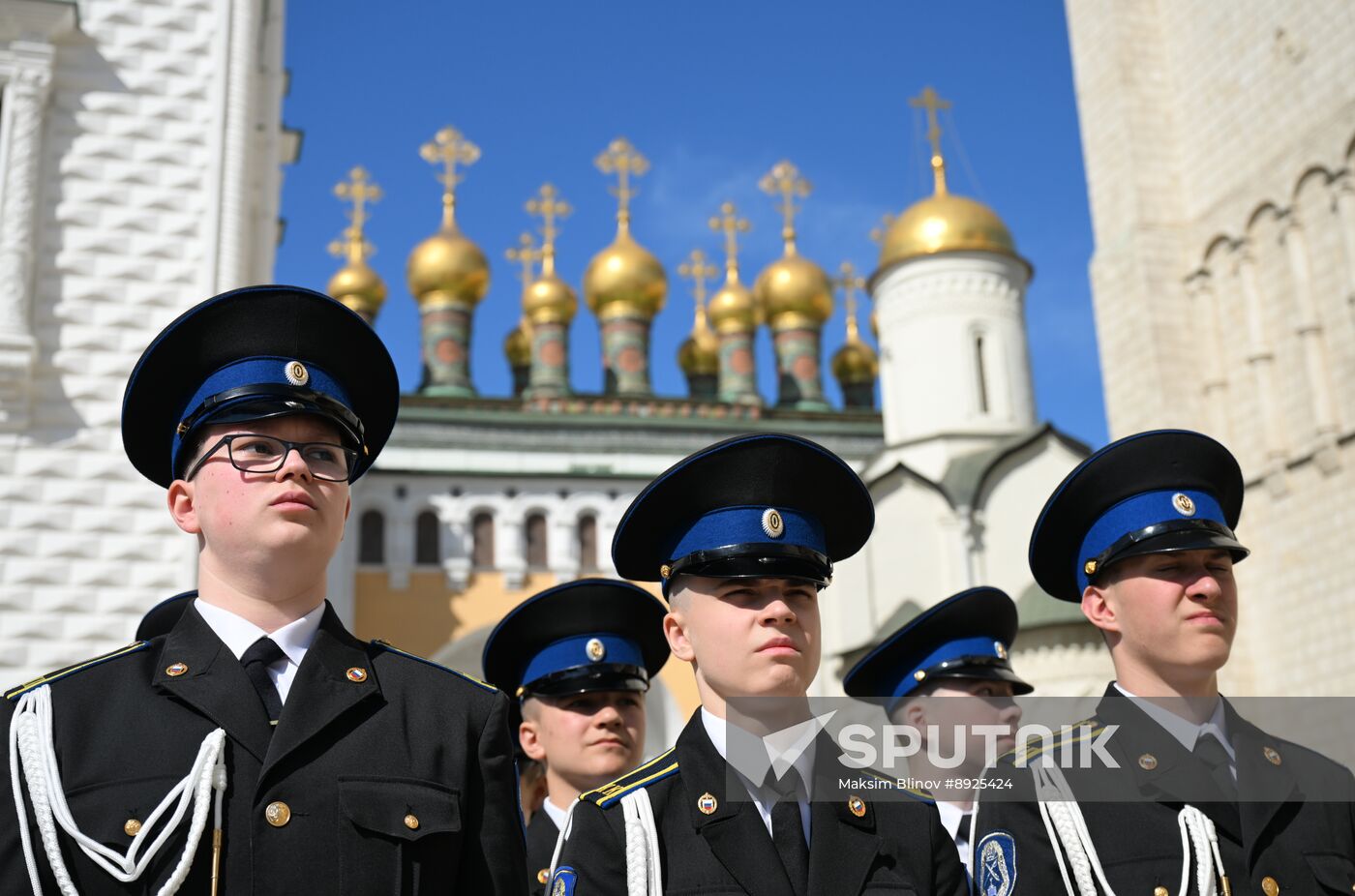 Russia Cadets Oath Taking